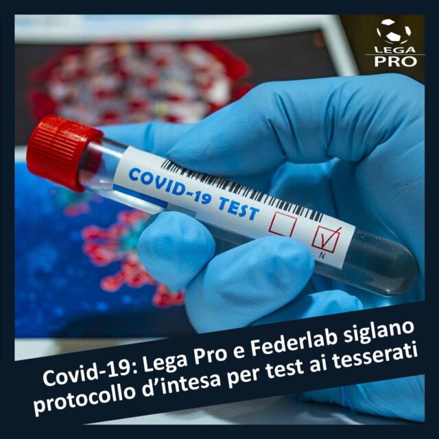 Covid-19: #LegaPro e FederLab Italia siglano protocollo d’intesa per test ai tesserati dei club 🧪 ⚽
#SerieC