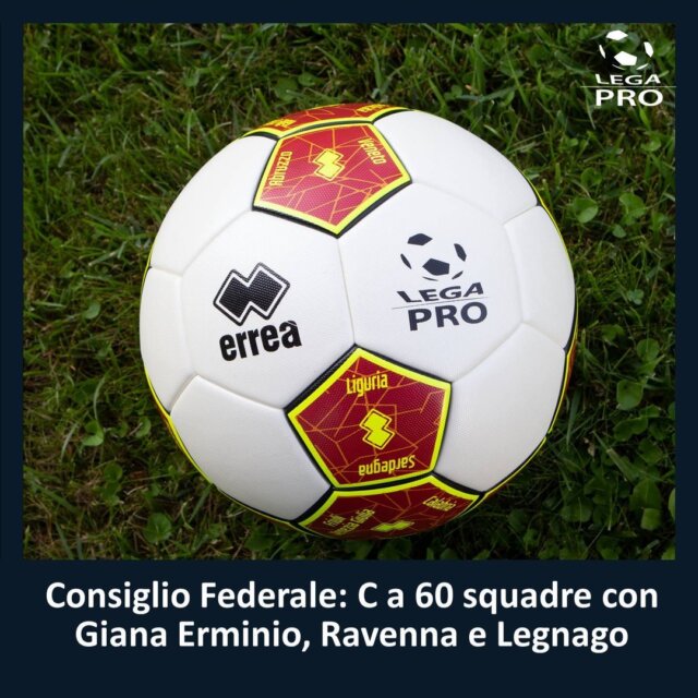 Consiglio Federale 31 agosto: #SerieC 2020/21 a 60 squadre. Riammesse @asgianaerminio e @ravennafootballclub, @legnagosalusfc al posto del Campodarsego. Dichiarazione del presidente Ghirelli ▶️ Lega-Pro.com
#LegaPro